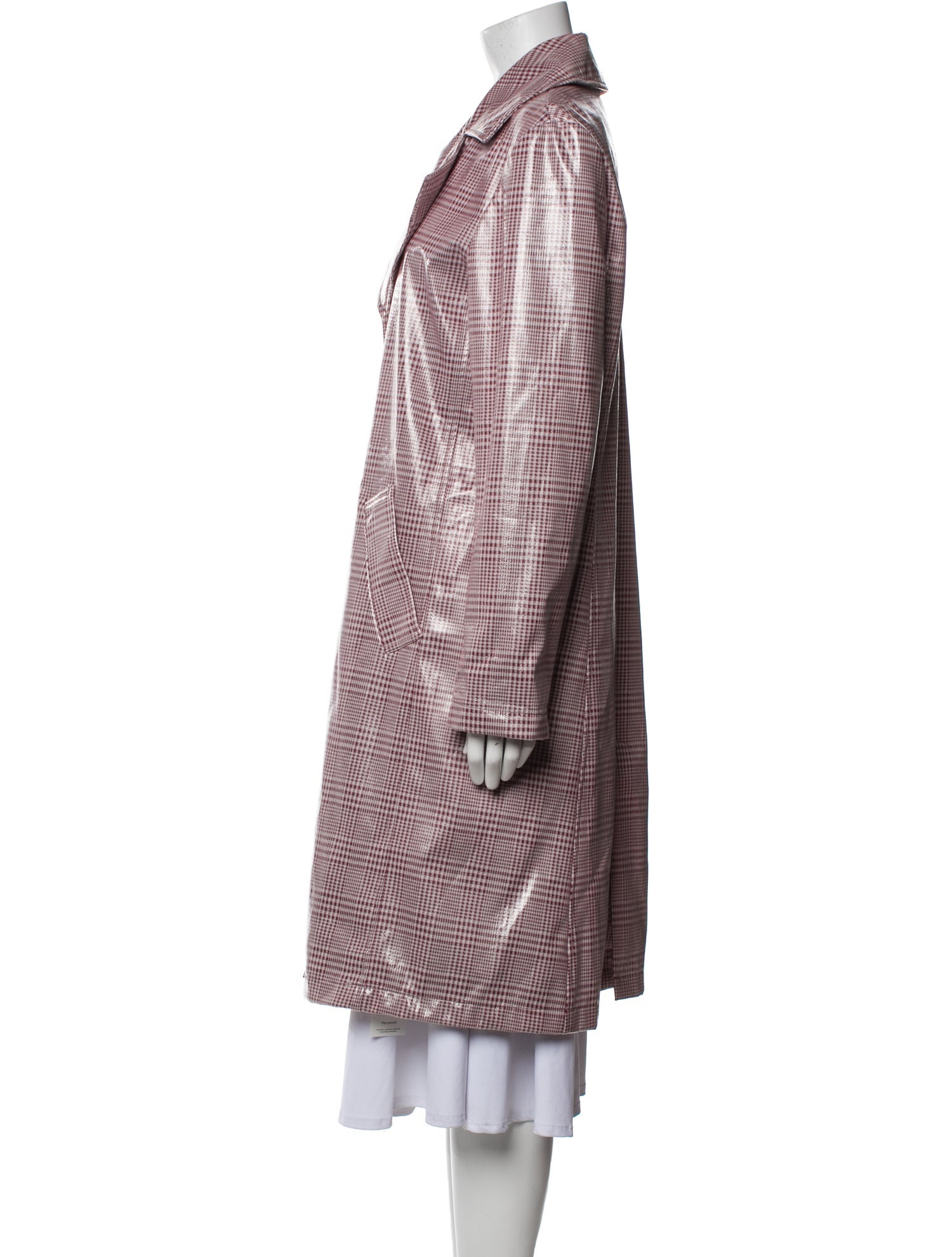 Fung Lan and Co. Plaid Print Coat