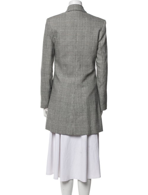 Fung Lan and Co. Houndstooth Print Peacoat