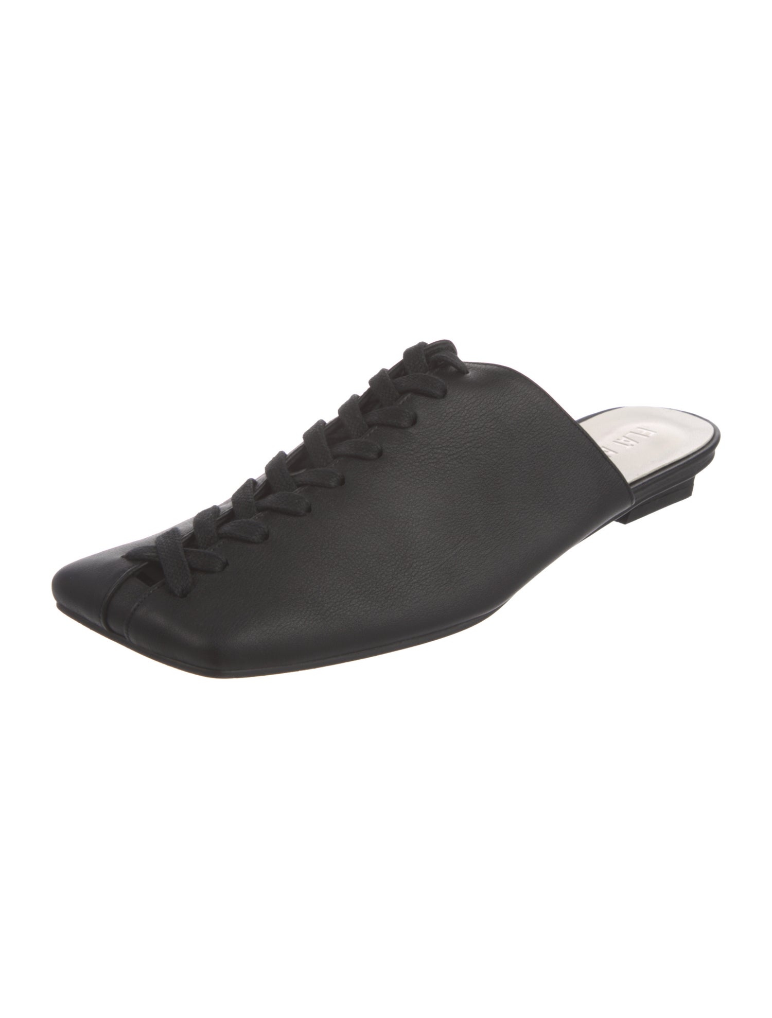 Flat Apartment Leather Mules