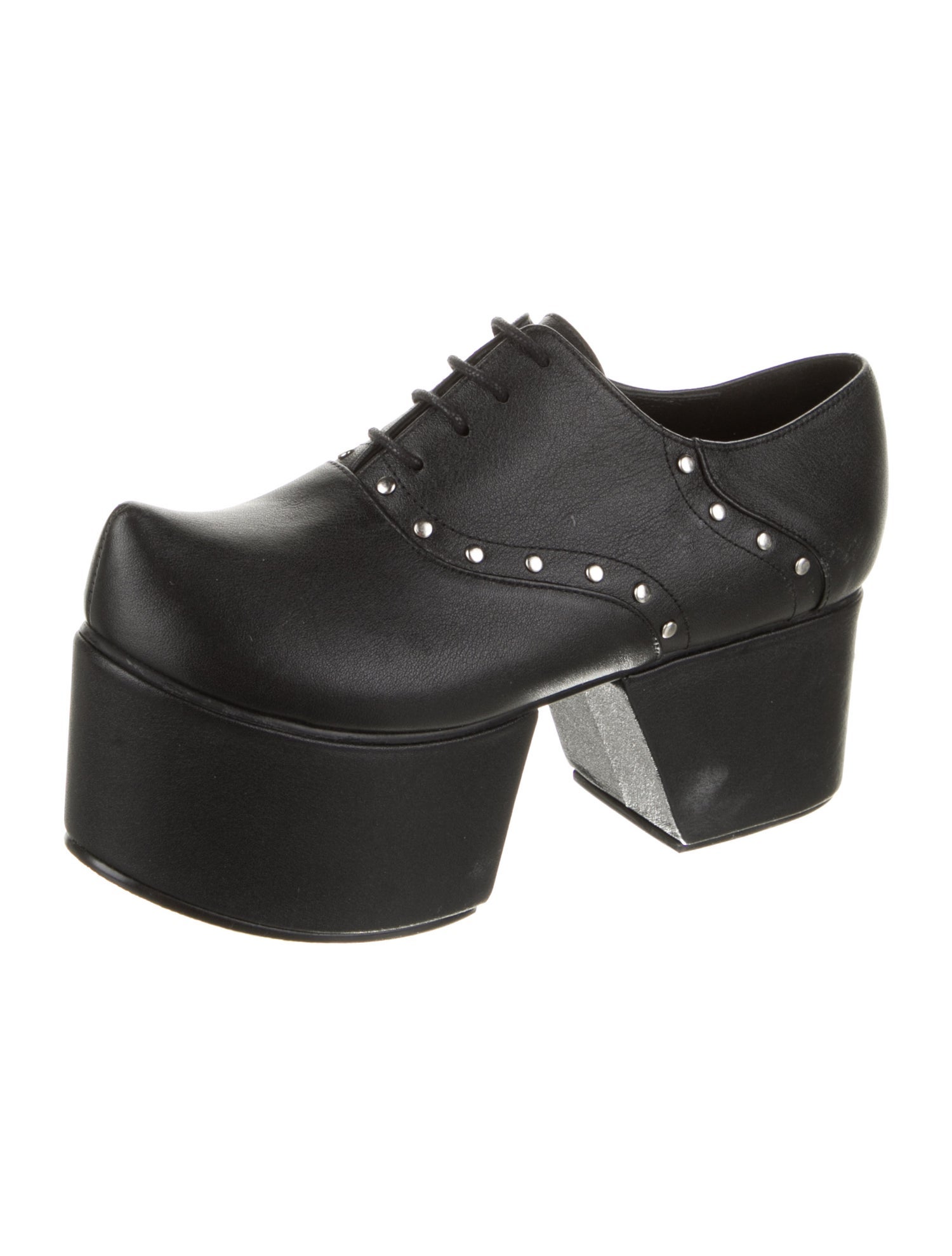 Flat Apartment Leather Mules