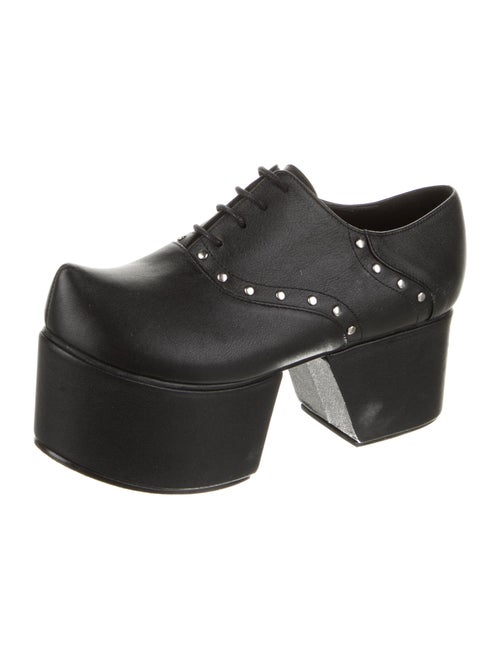 Flat Apartment Leather Mules