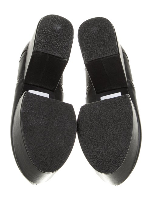 Flat Apartment Leather Mules