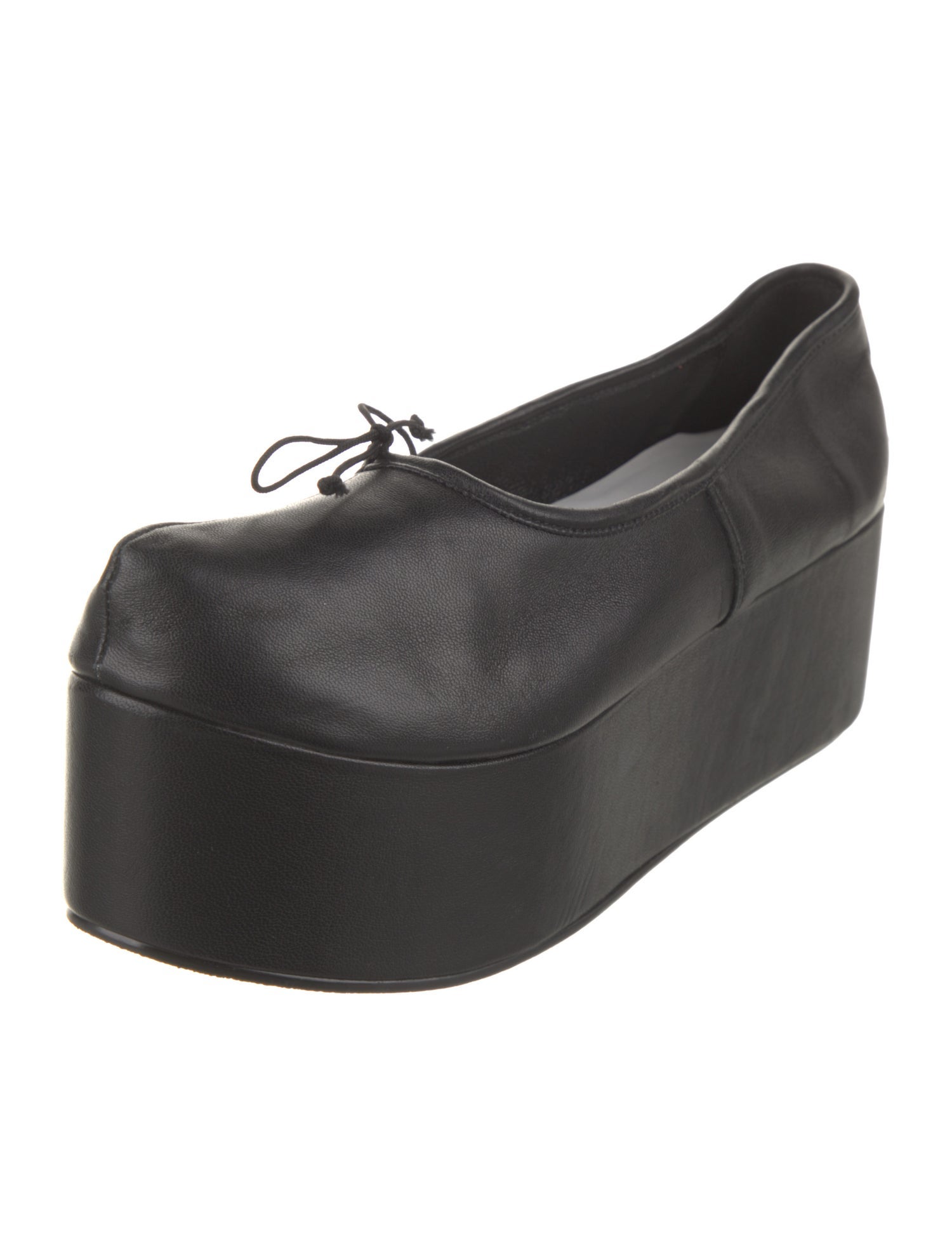 Flat Apartment Leather Mules