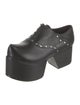 Flat Apartment Leather Studded Accents Mules