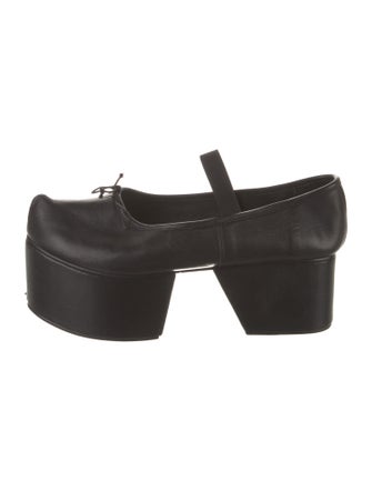 Flat Apartment Leather Mules