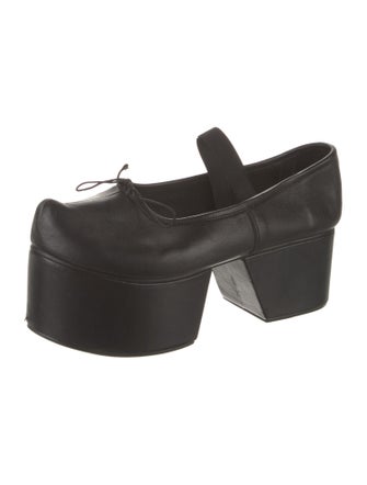 Flat Apartment Leather Mules