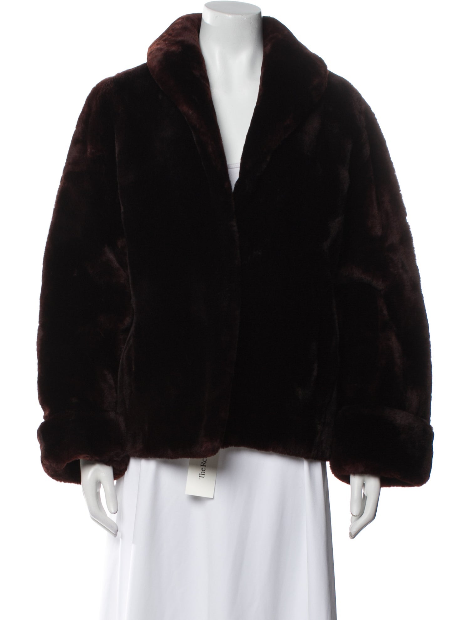 FUR LABEL AUTHORITY Faux Fur Jacket