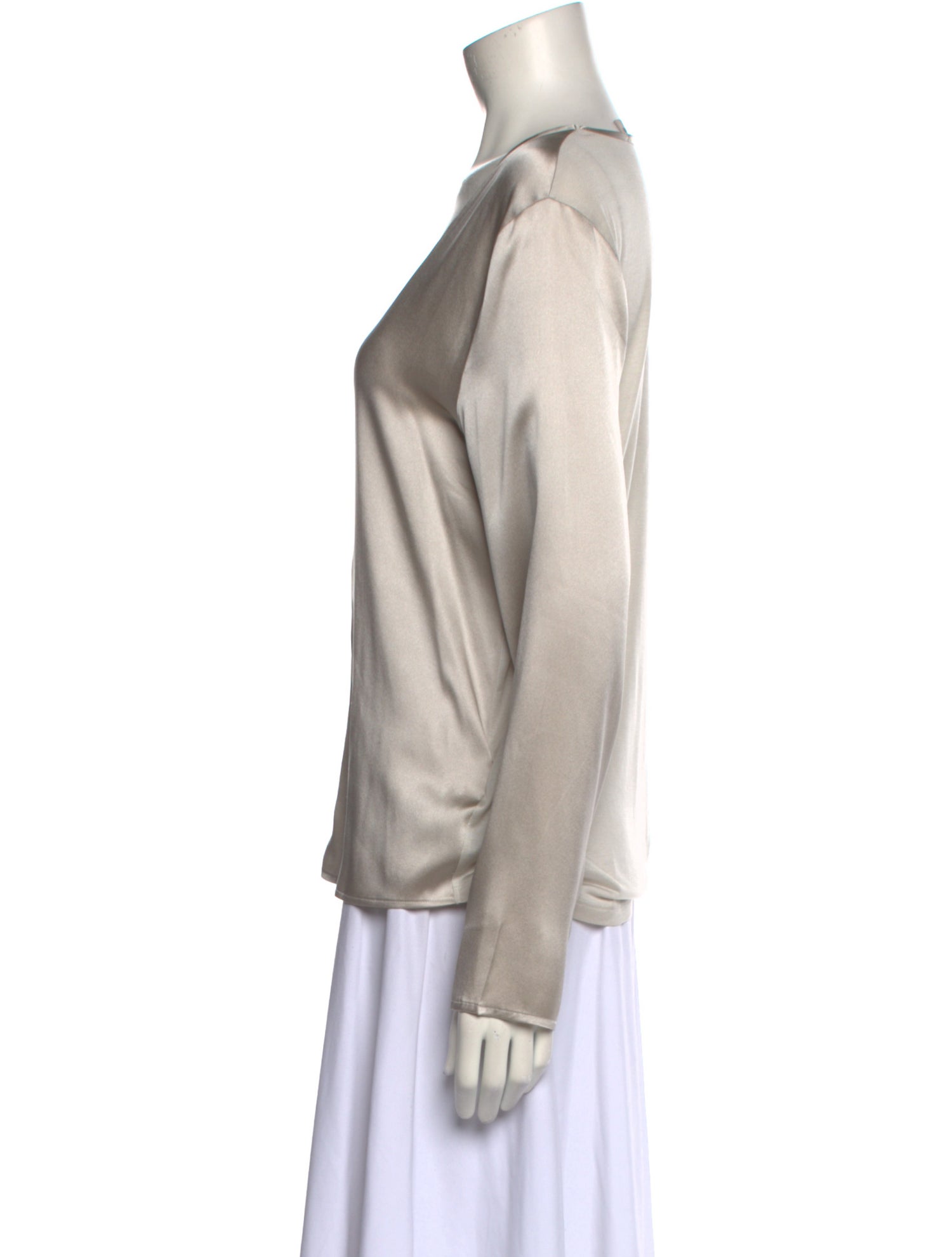 Falconeri Silk V-Neck Top