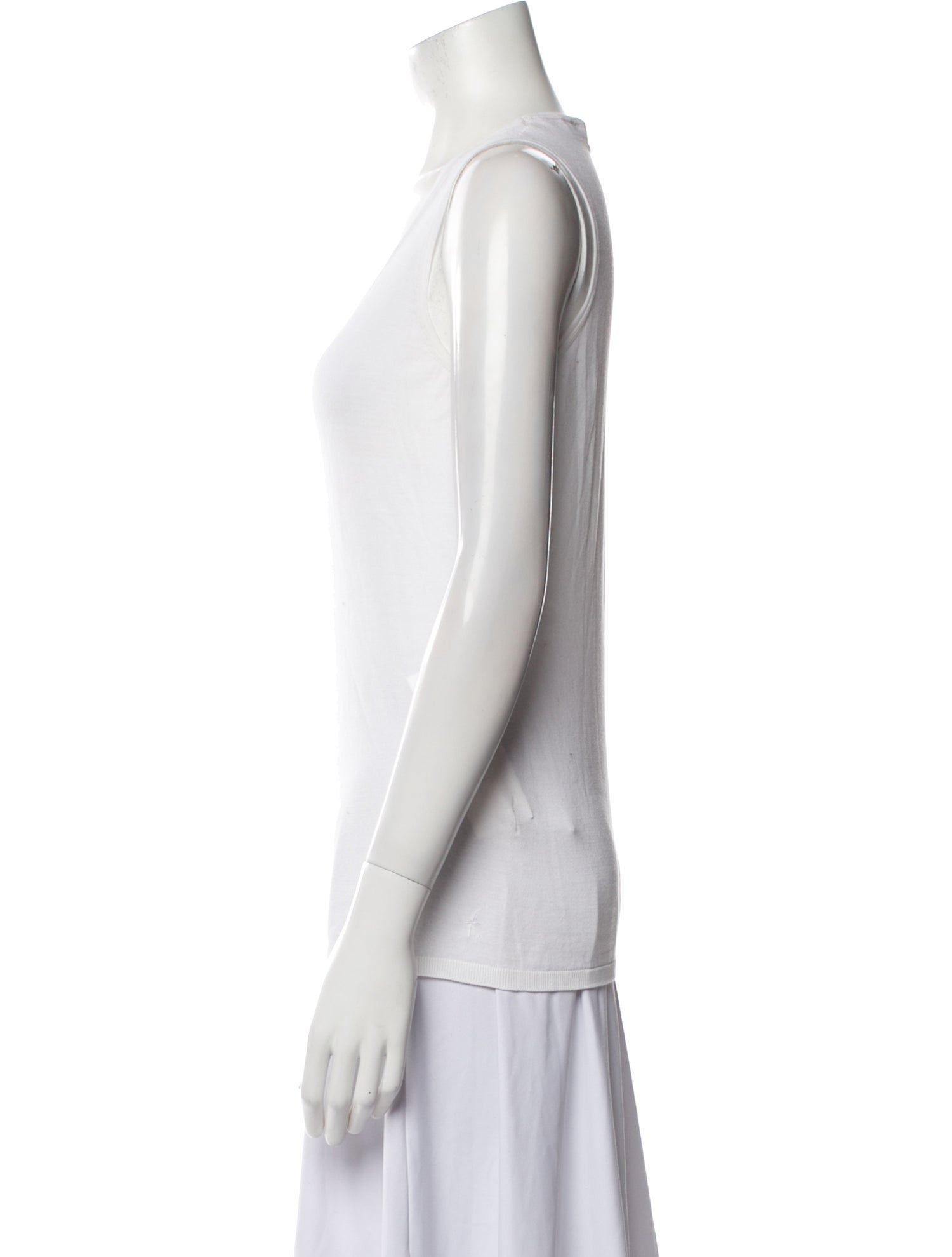 Falconeri Scoop Neck Sleeveless Top