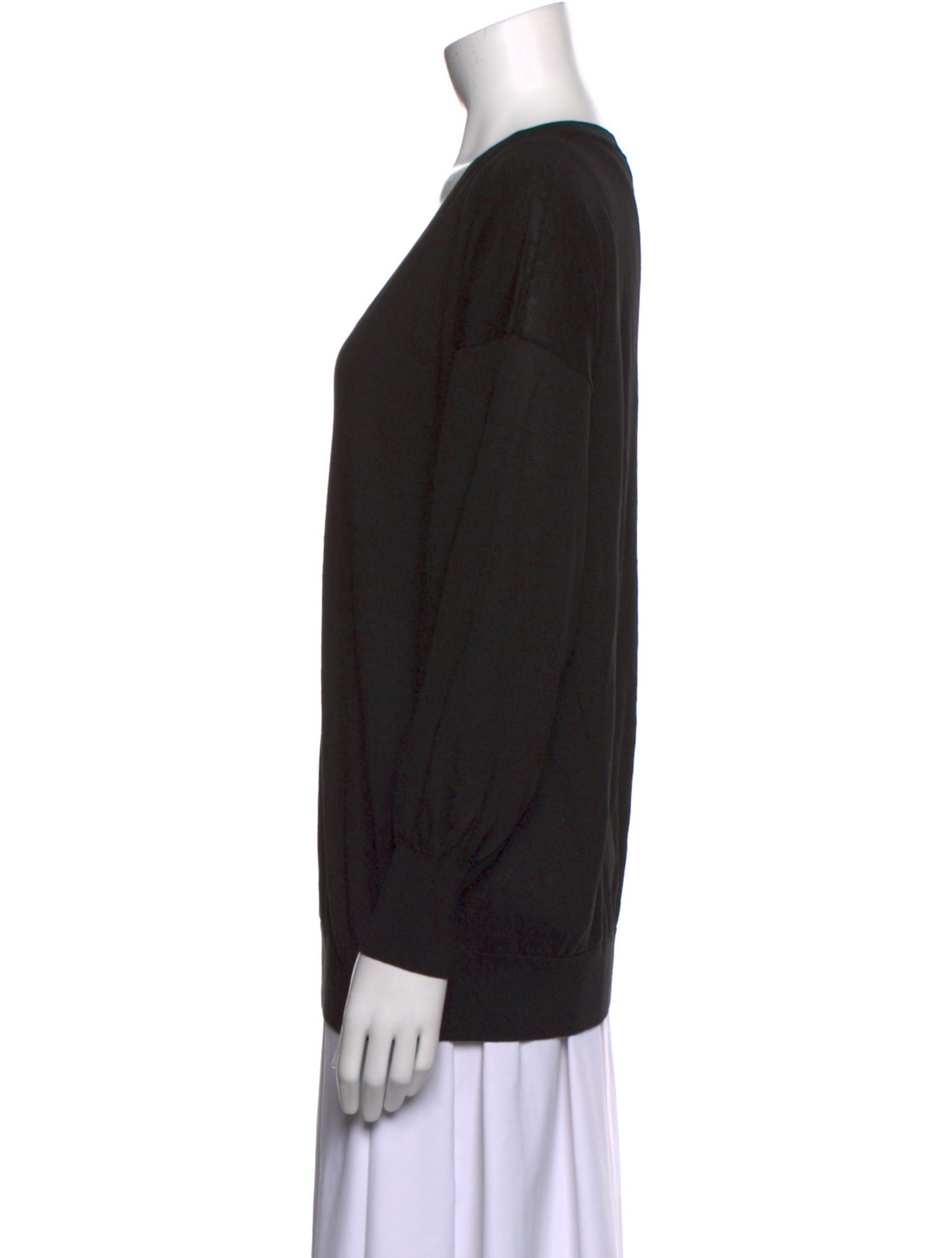 Falconeri Silk V-Neck Top