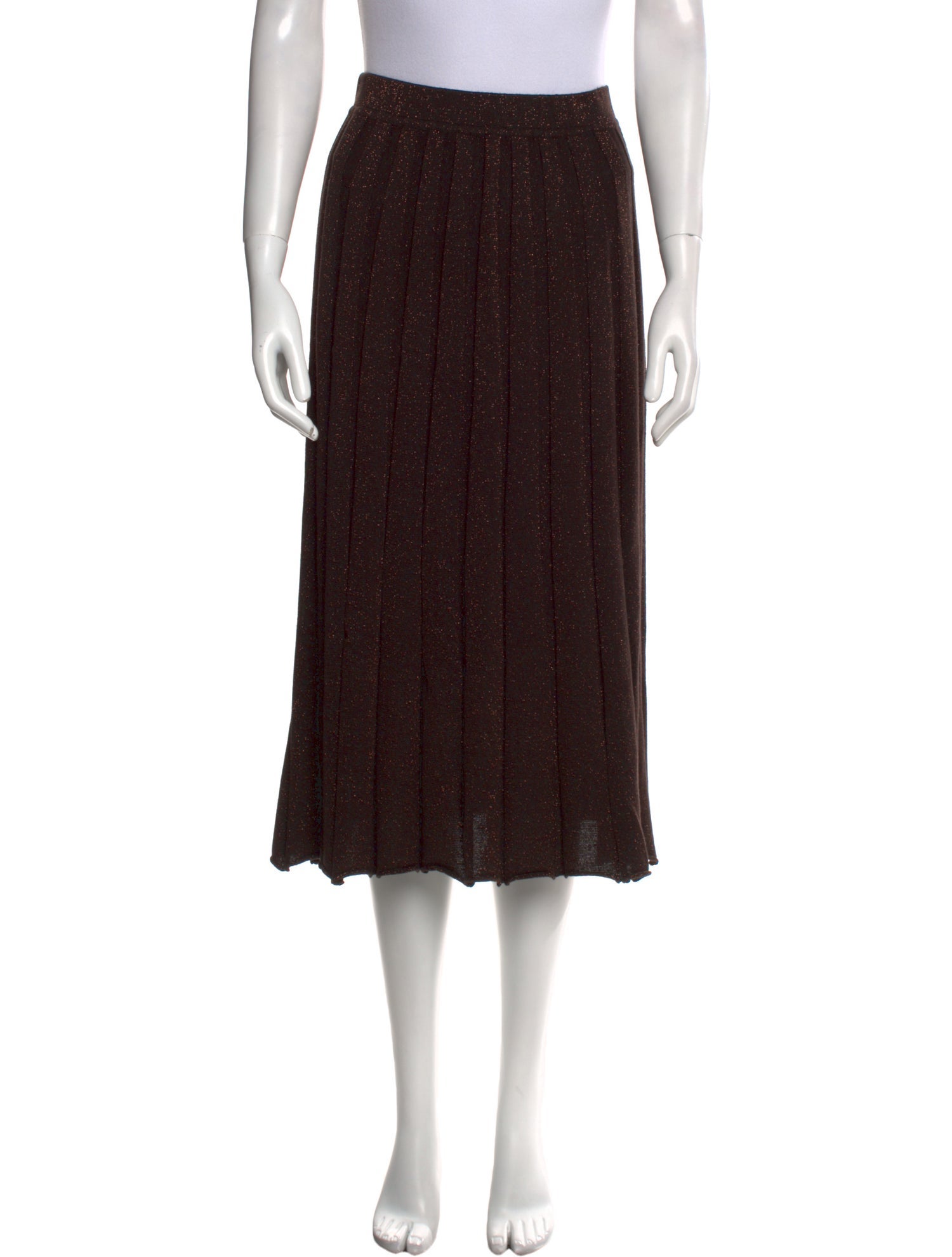 Falconeri Glitter Accents Midi Length Skirt