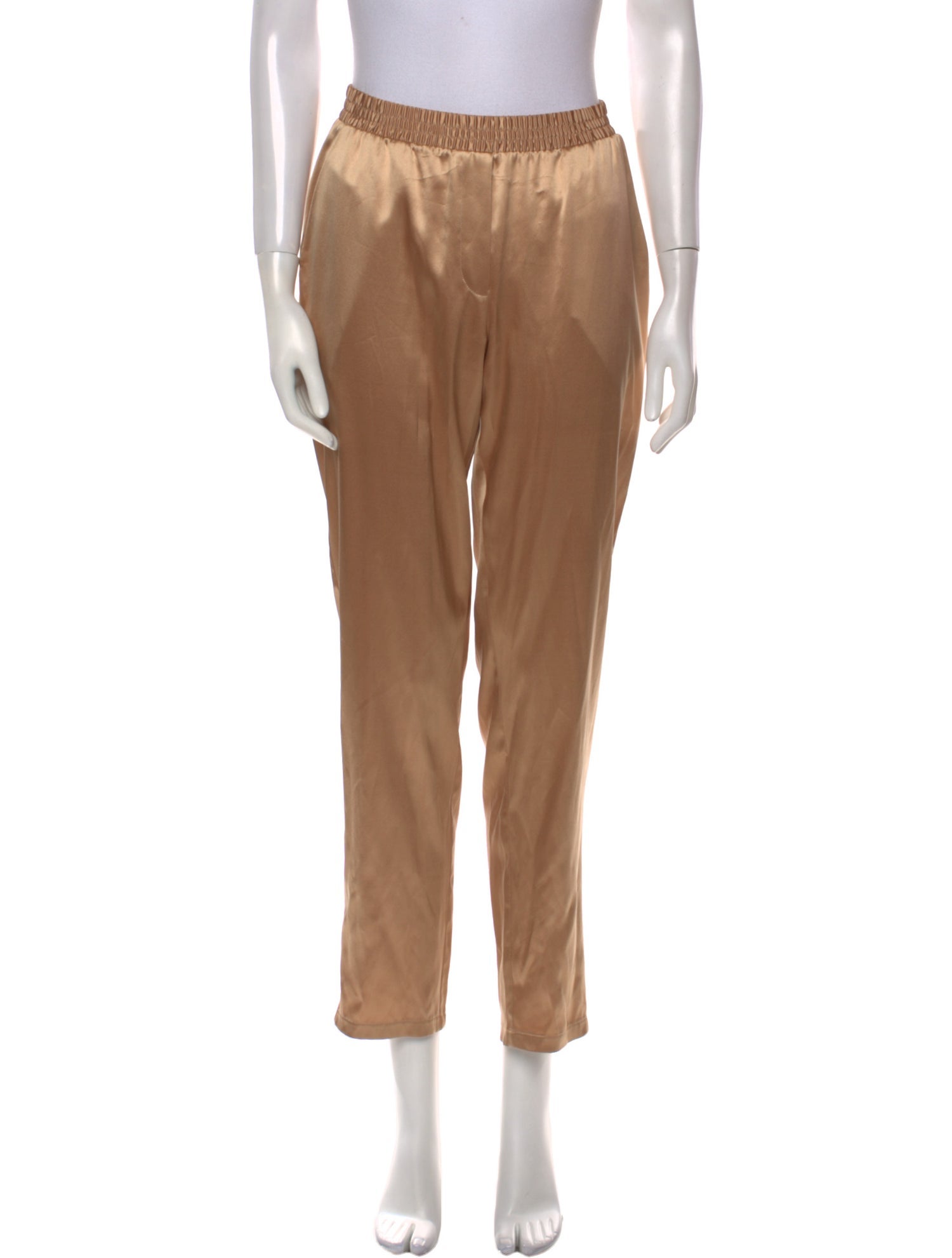 Falconeri Silk Straight Leg Pants