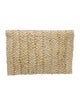 Falconeri Straw Clutch