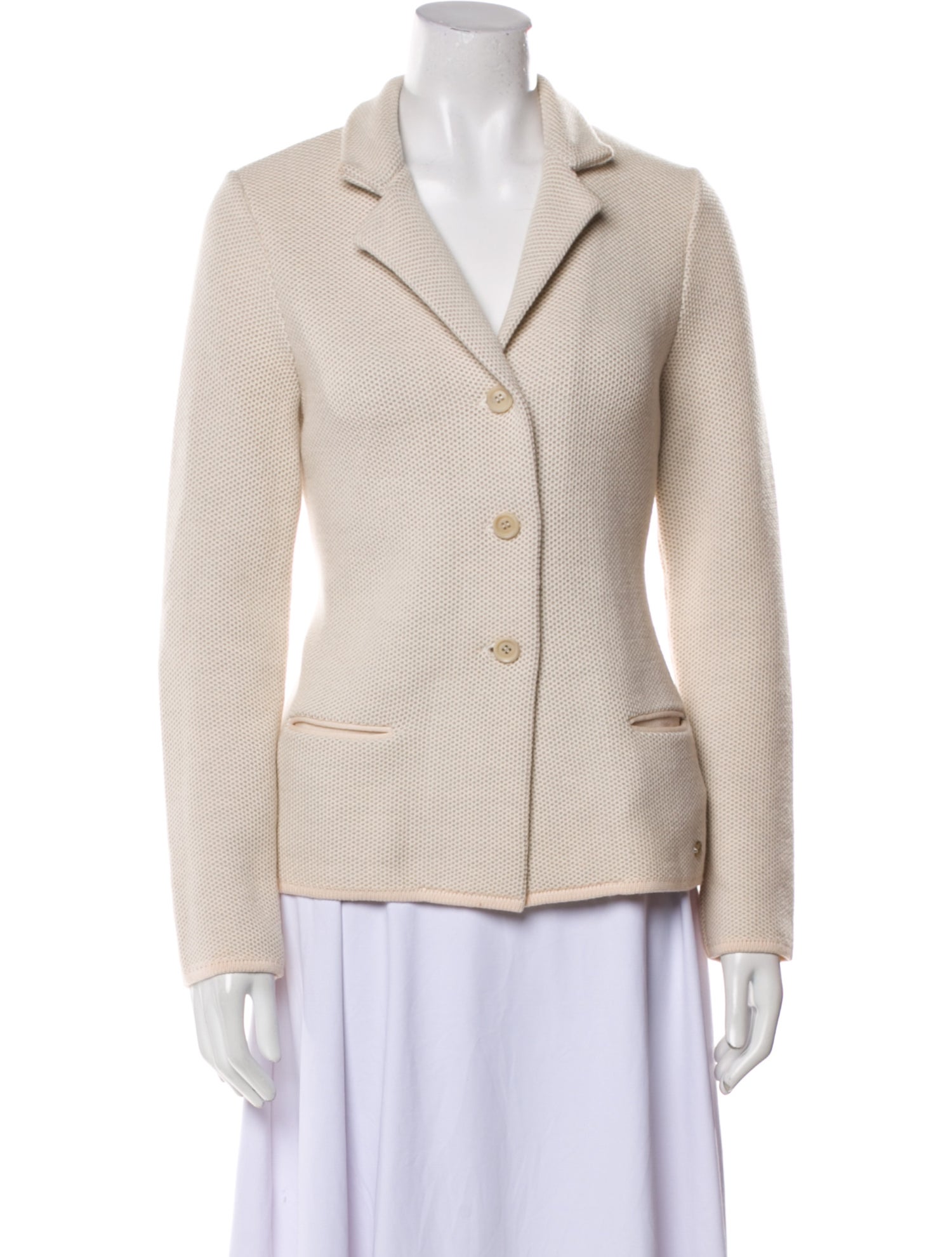 Falconeri Merino Wool Striped Blazer