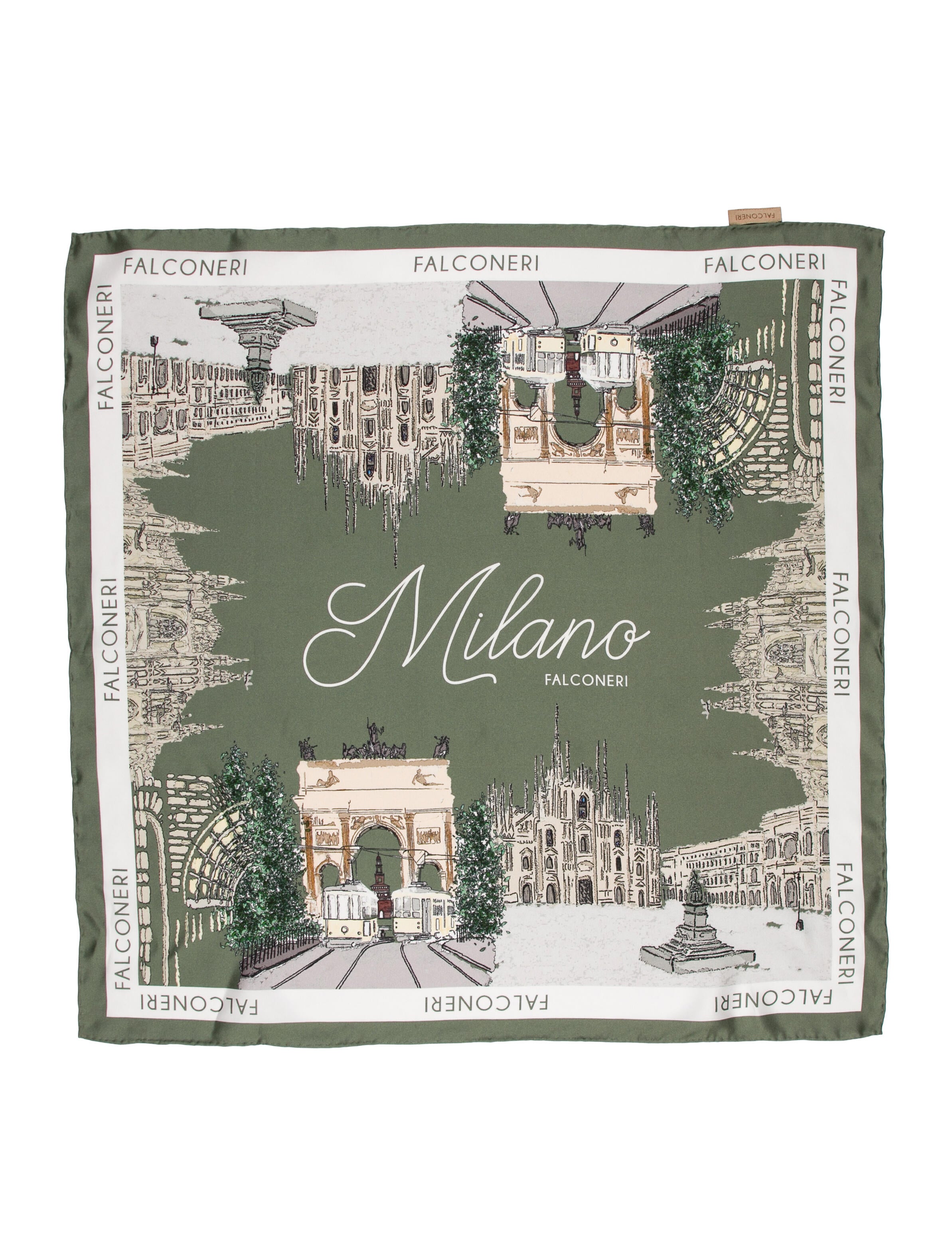 Falconeri Printed Scarf