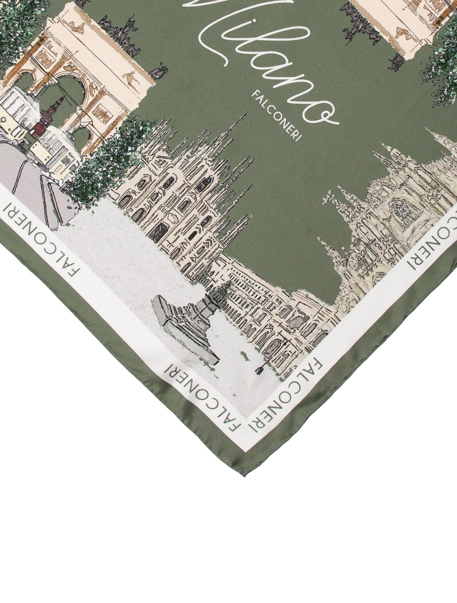 Falconeri Printed Scarf