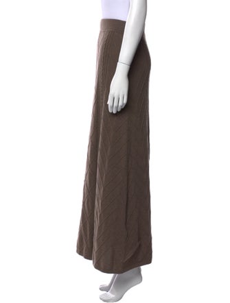 Falconeri Cashmere Midi Length Skirt