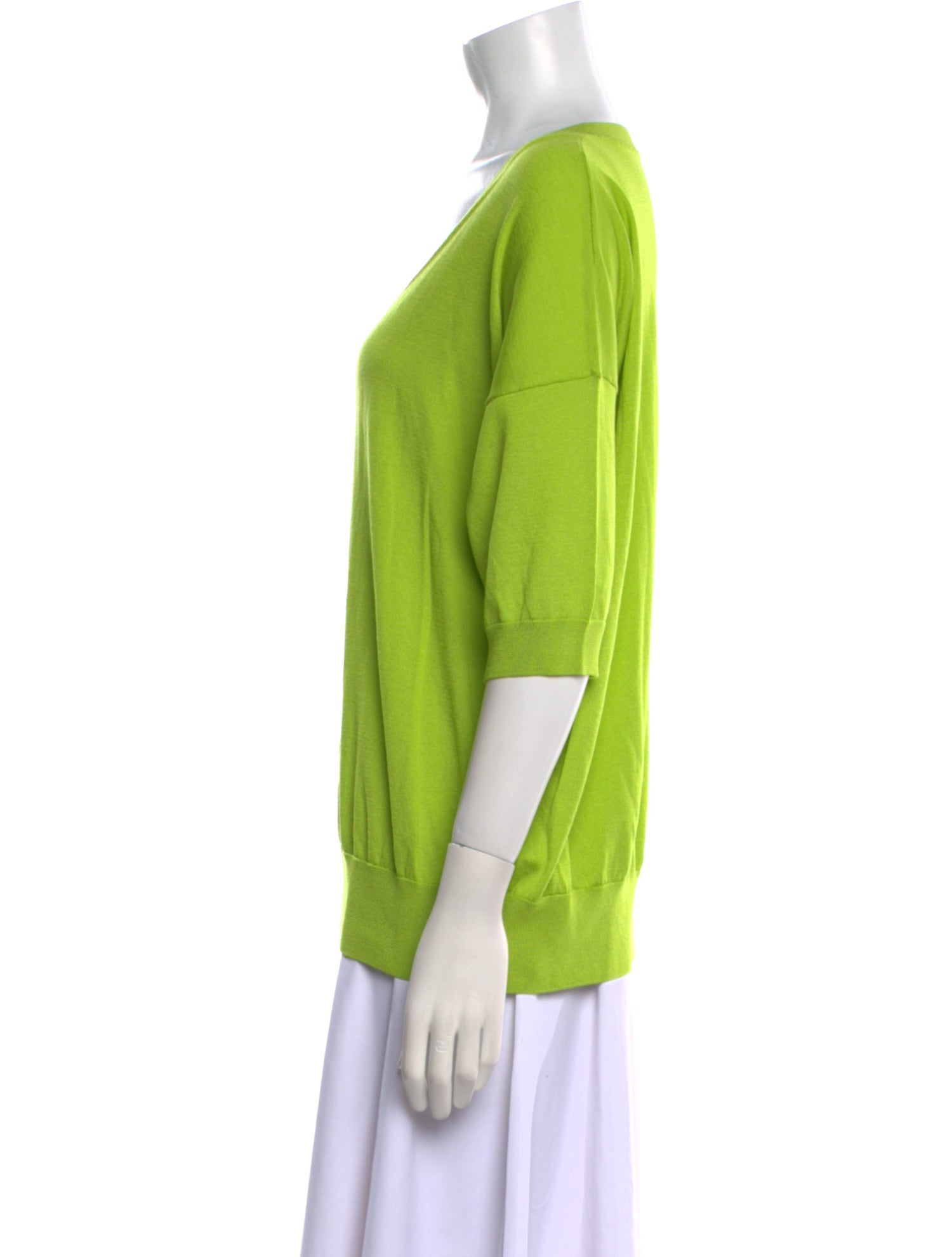 Falconeri Silk V-Neck Sweater