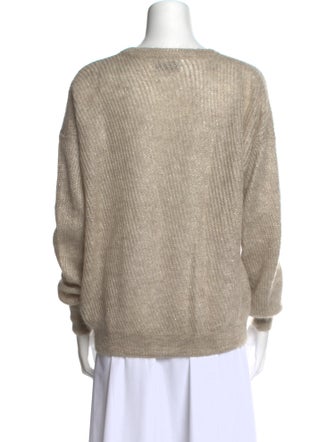 Falconeri Mohair Scoop Neck Sweater