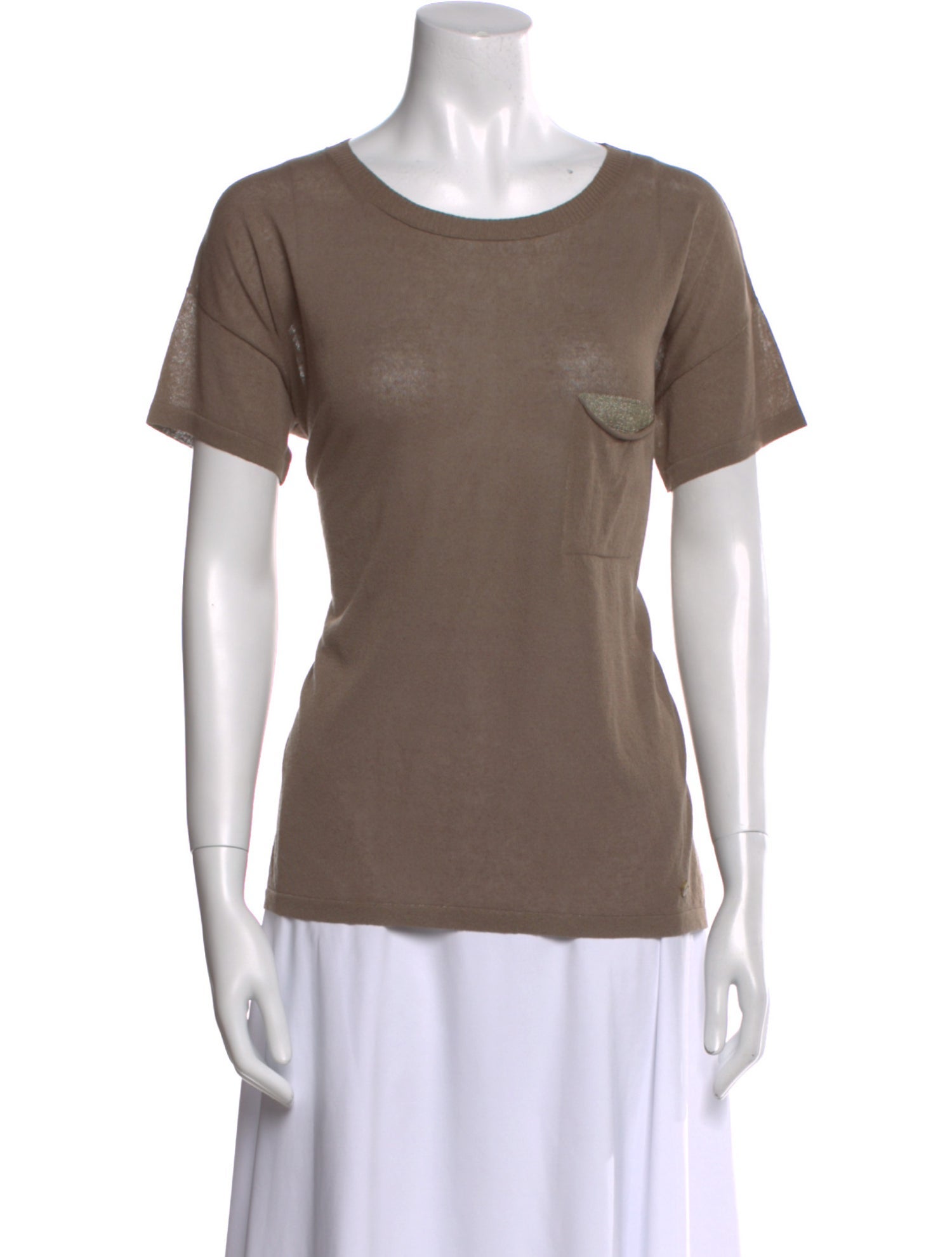 Falconeri Scoop Neck Short Sleeve T-Shirt