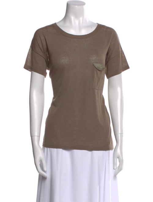 Falconeri Scoop Neck Short Sleeve T-Shirt