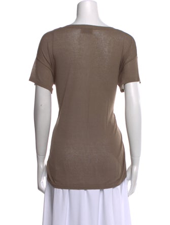 Falconeri Scoop Neck Short Sleeve T-Shirt