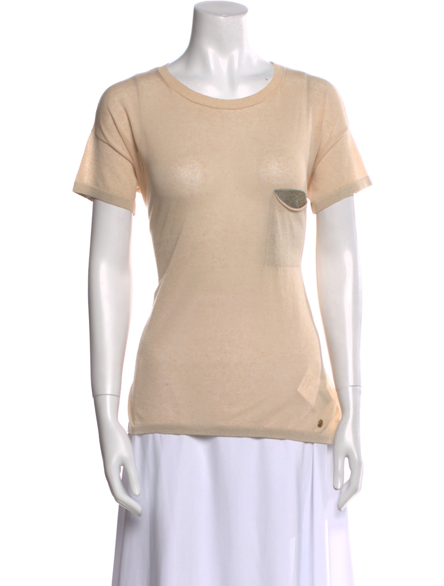 Falconeri Scoop Neck Short Sleeve T-Shirt