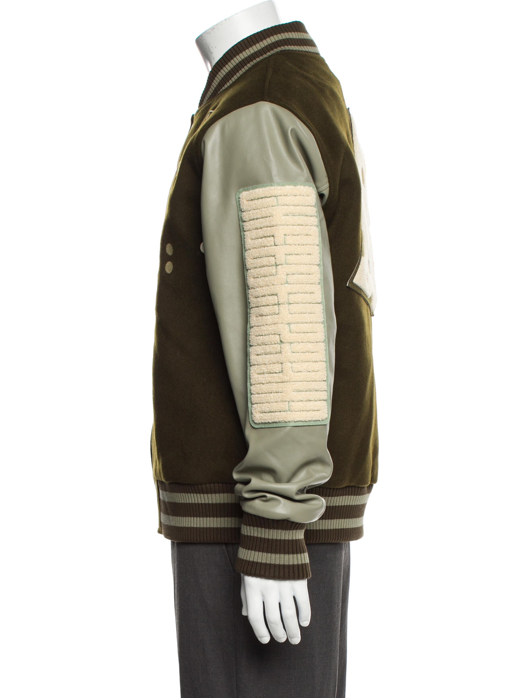 FLAN Labs Printed Varsity Jacket