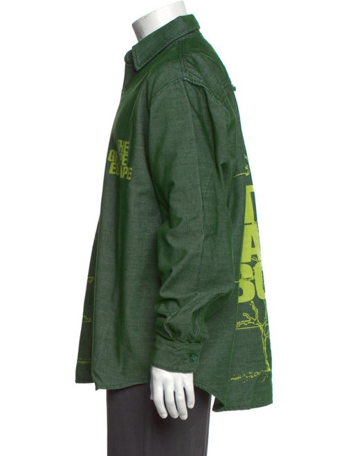 FLAN Labs Graphic Print Long Sleeve Shirt