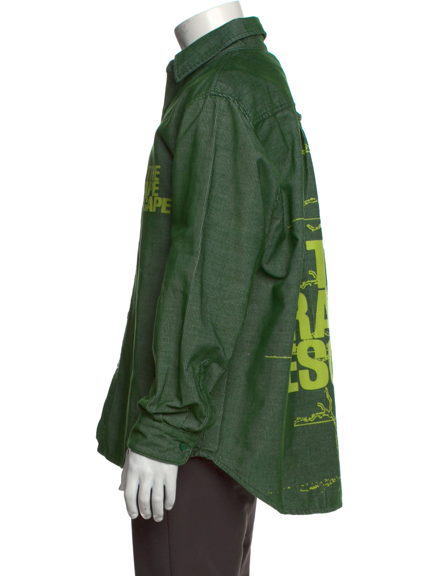 FLAN Labs Graphic Print Long Sleeve Shirt w/ Tags