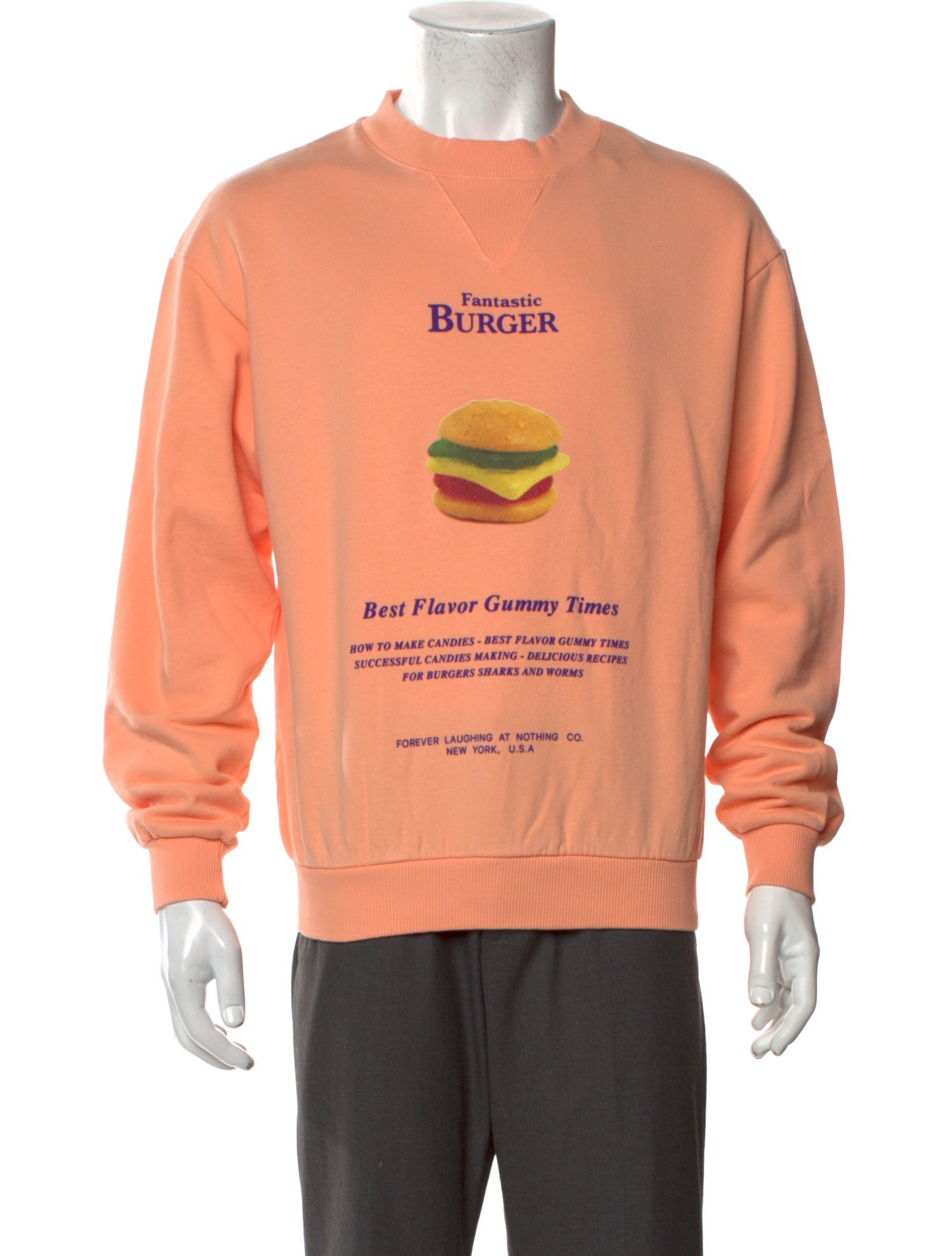 FLAN Labs Printed Crew Neck Sweatshirt w/ Tags