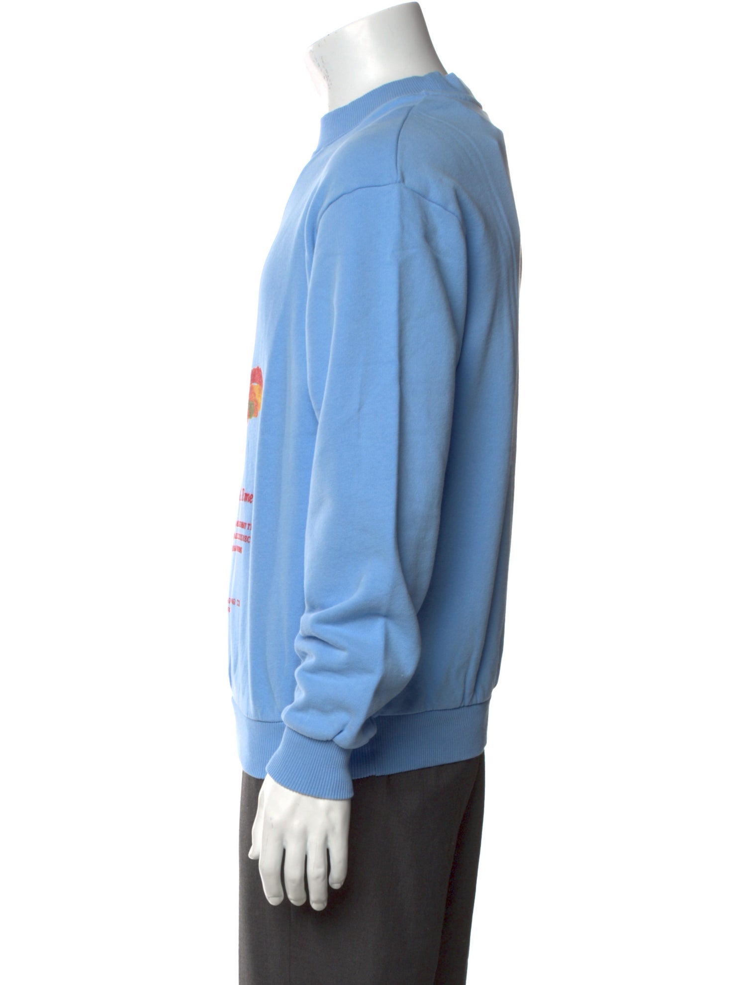 FLAN Labs Graphic Print Crew Neck Sweatshirt w/ Tags