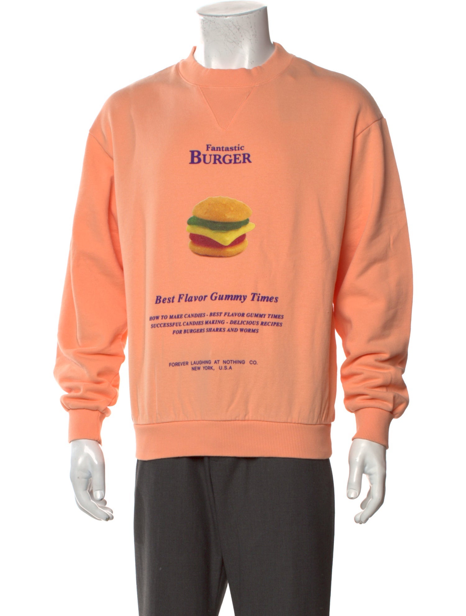 FLAN Labs Printed Crew Neck Sweatshirt w/ Tags