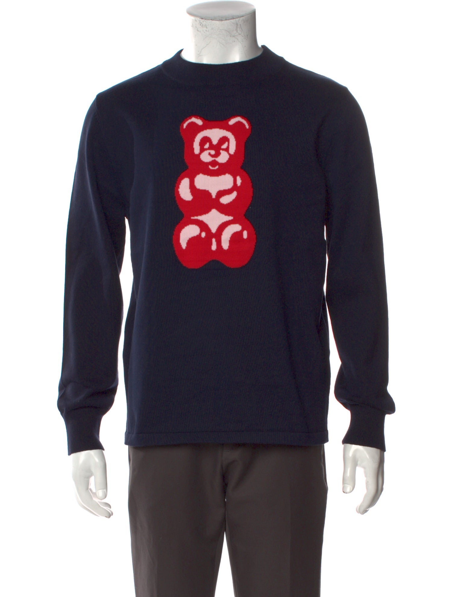 FLAN Labs Graphic Print Crew Neck Pullover