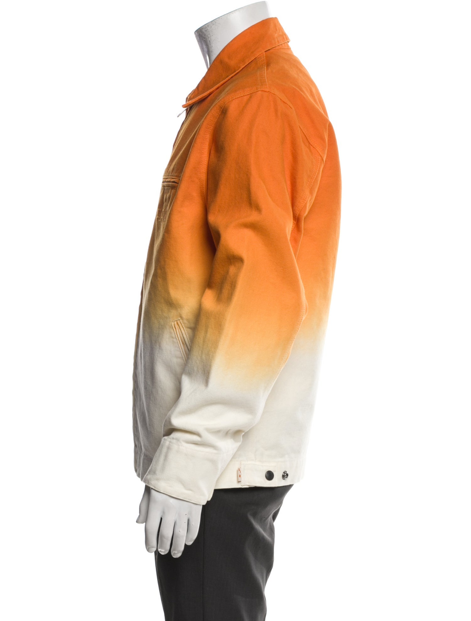 FLAN Labs Colorblock Pattern Coat