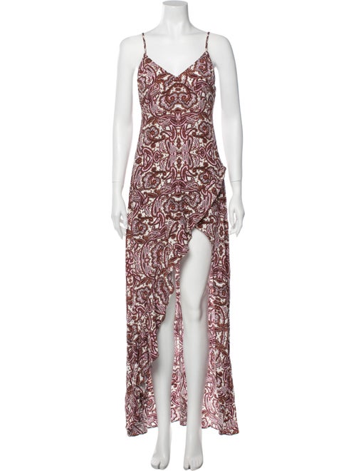 For Love & Lemons Paisley Print Mini Dress