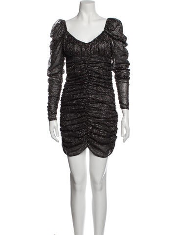 For Love & Lemons Dresses V-Neck Mini Dress M