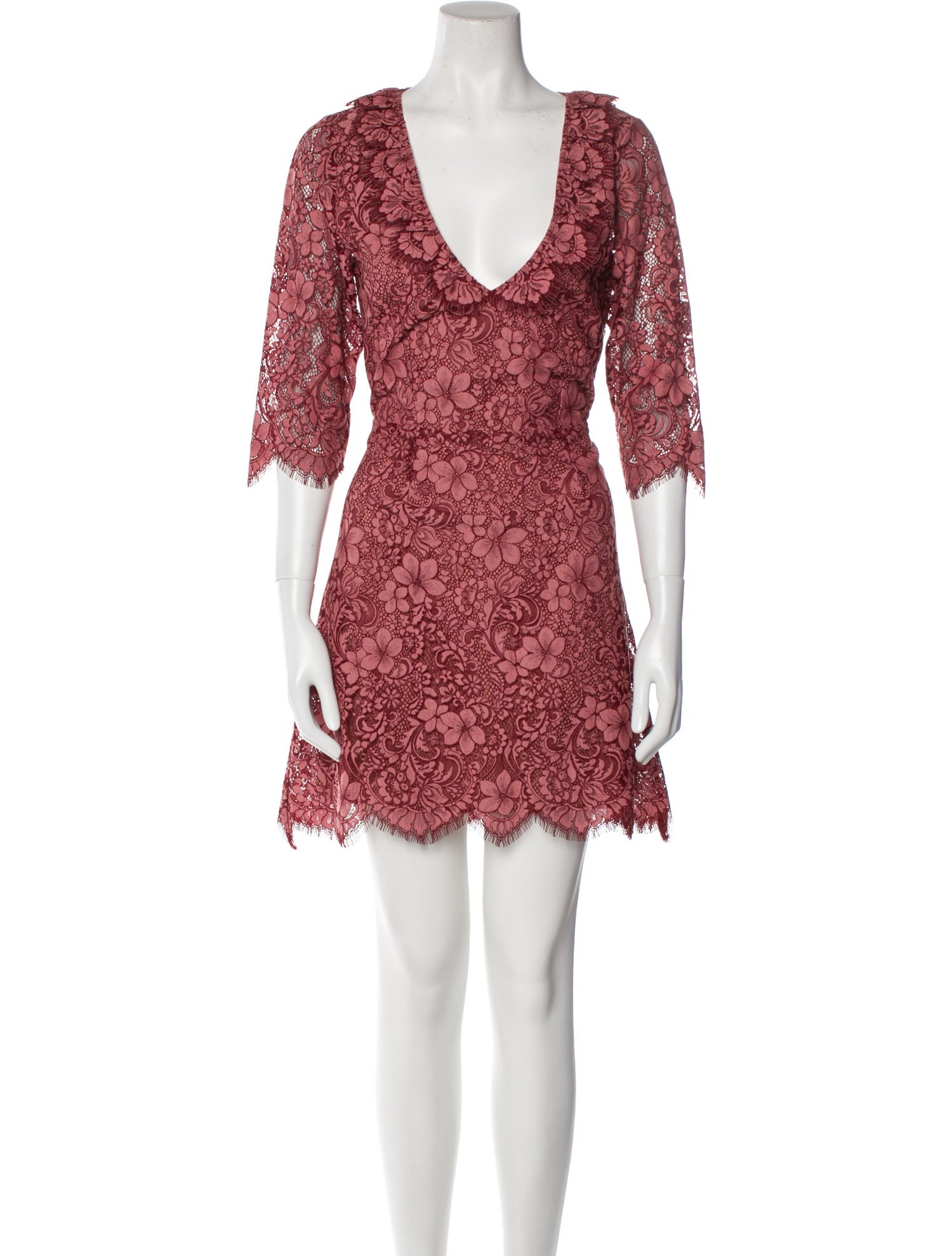 lace cover ups for dresses Tali French lace cover up V back topper in Ivory