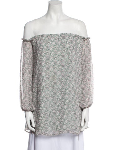 For Love & Lemons Dresses Floral Print Mini Dress XS