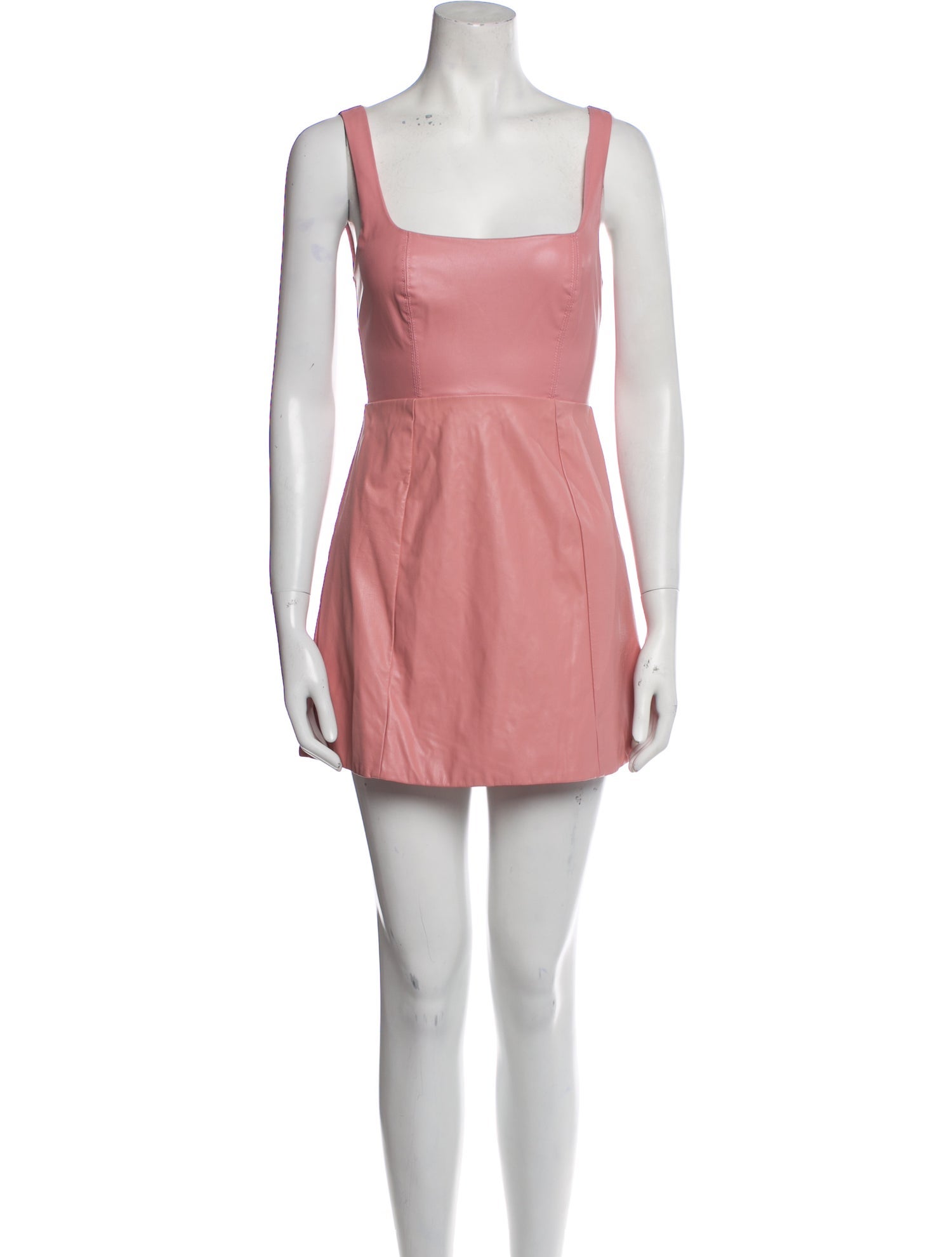 For Love & Lemons Square Neckline Mini Dress