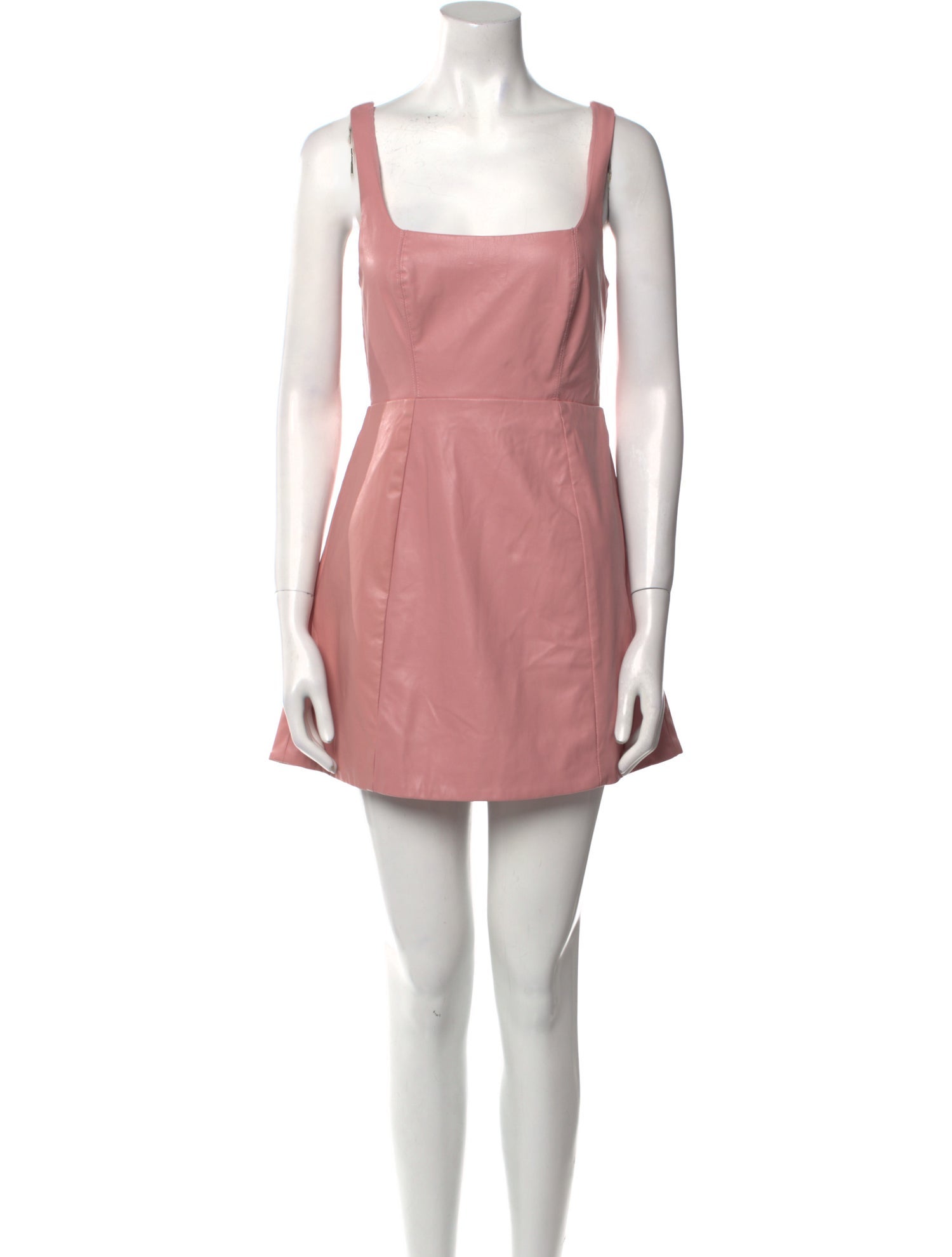 For Love & Lemons Square Neckline Mini Dress