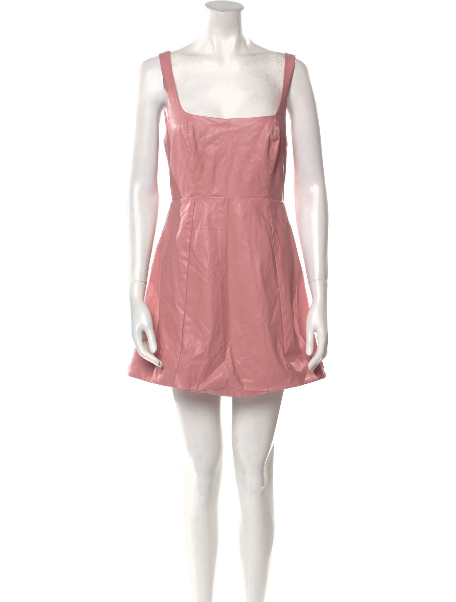 For Love & Lemons Square Neckline Mini Dress