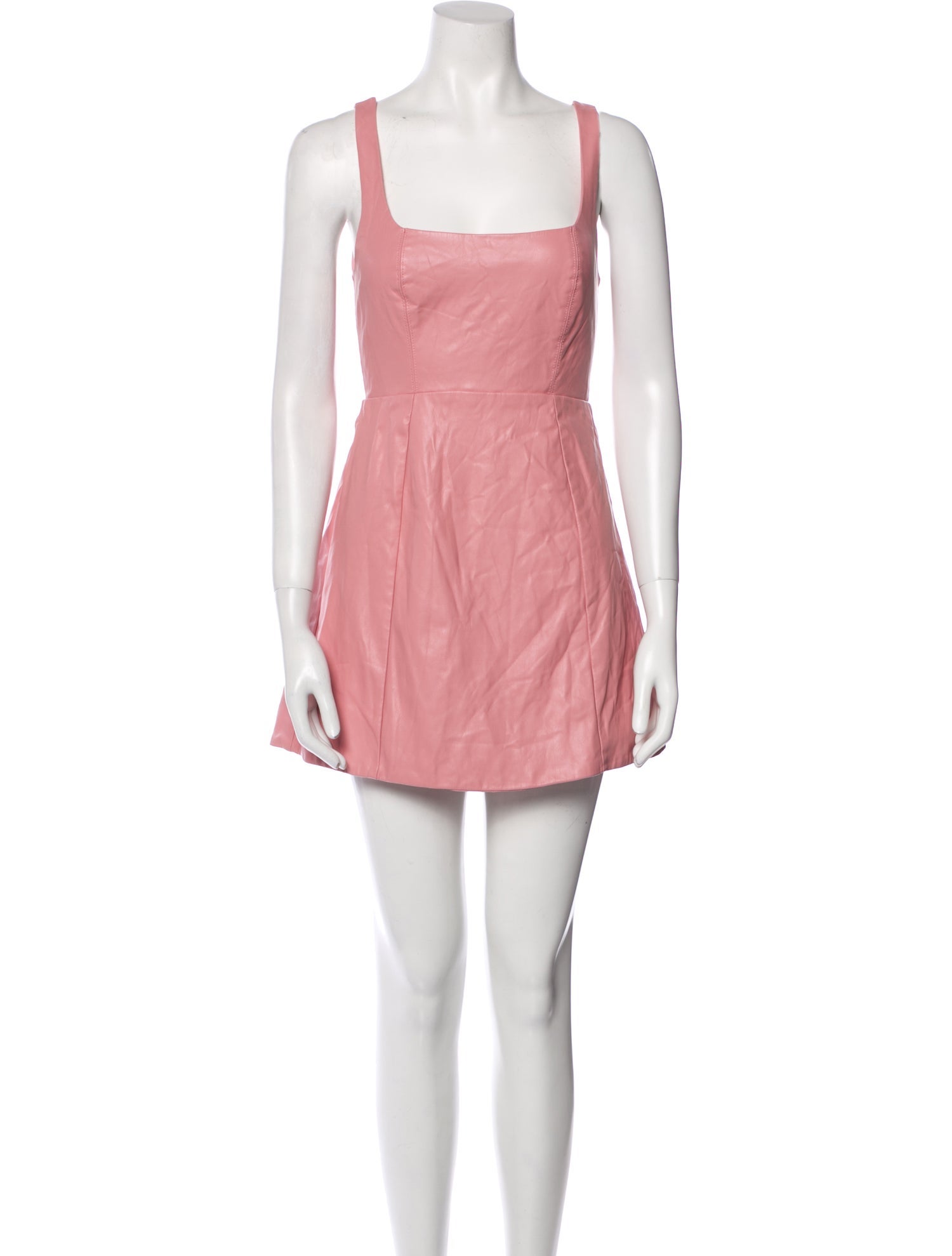 For Love & Lemons Square Neckline Mini Dress