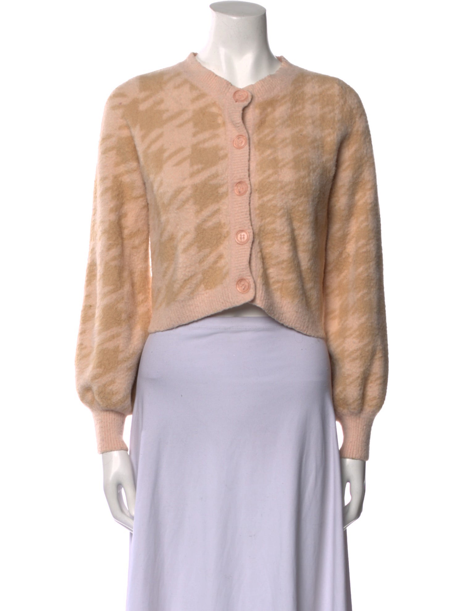 For Love & Lemons Tie-Dye Print Crew Neck Sweater