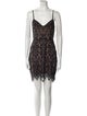 For Love & Lemons Lace Pattern Mini Dress