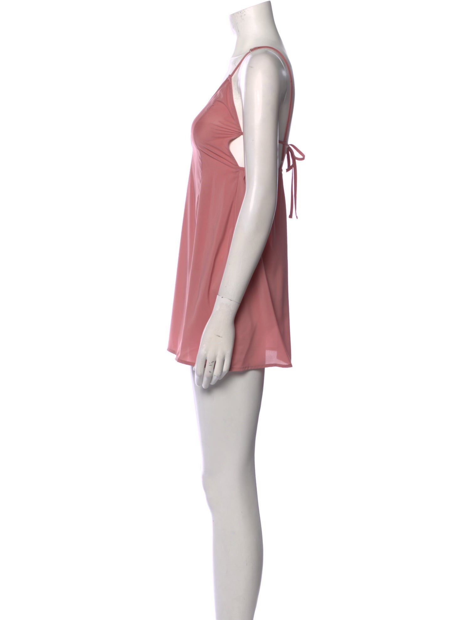 For Love & Lemons V-Neck Mini Dress