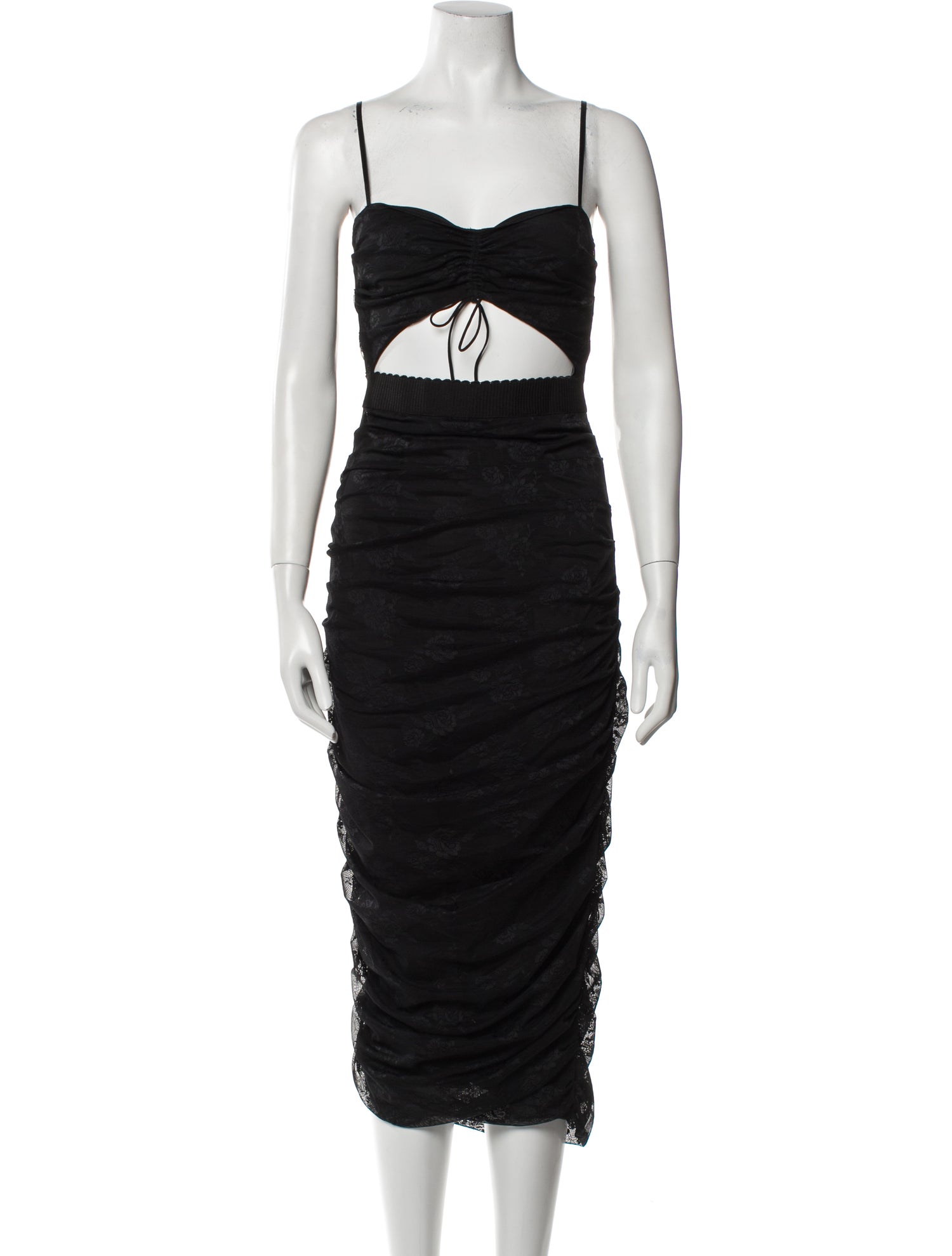 For Love & Lemons Square Neckline Long Dress