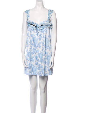 For Love & Lemons Dresses Floral Print Mini Dress M