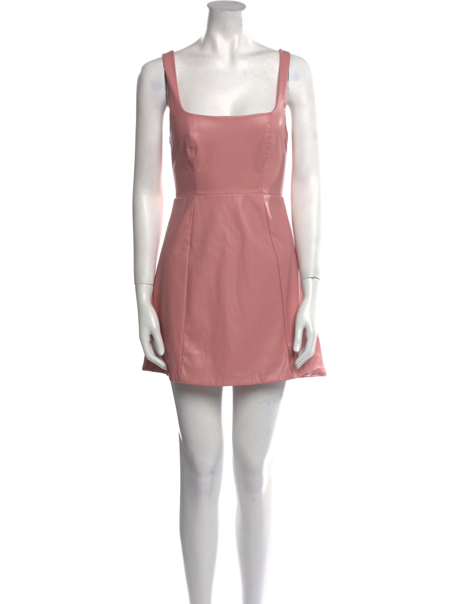 For Love & Lemons Square Neckline Mini Dress