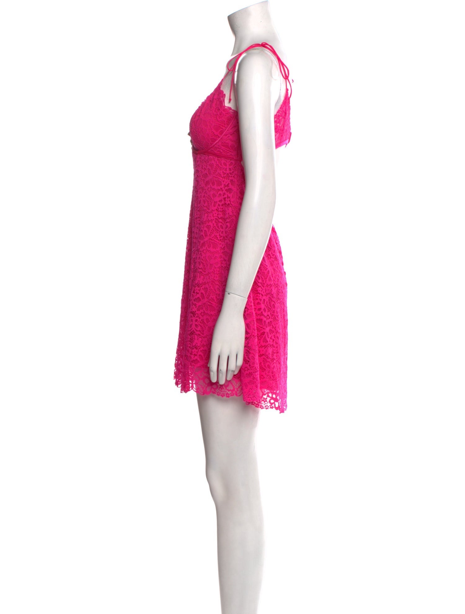 For Love & Lemons V-Neck Mini Dress w/ Tags